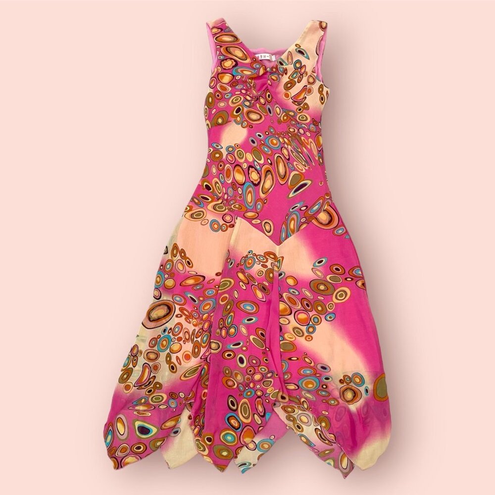Psychedelic Print Fairy Dress
